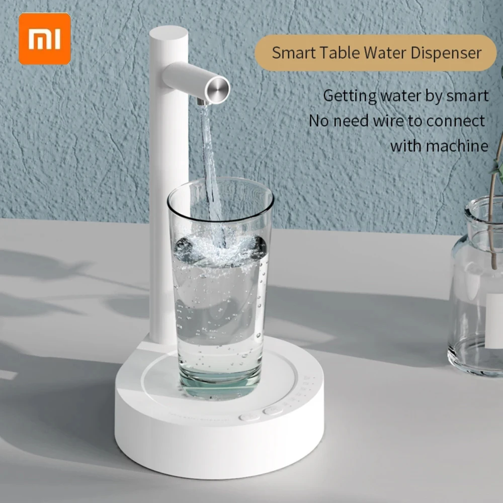 

Xiaomi Portable Desktop Electric Water Dispenser Bottle Barreled Gallon Pump USB Charging Automatic Drinking Water Machine Kettl
