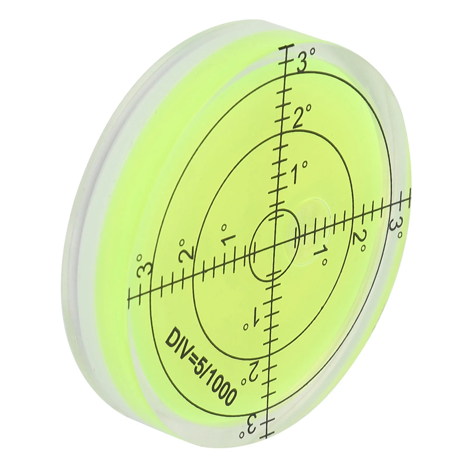 60mm Level Bubble Level Gauge Measuring Tool Round with Scale For Camera Balance