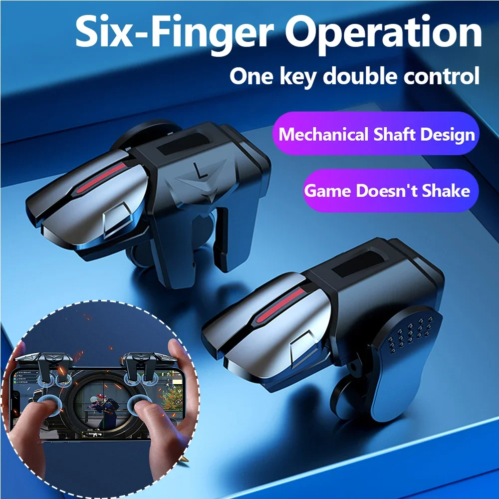 G211Pair6FingerGameTriggerps4ControllerGamepadGamingAim