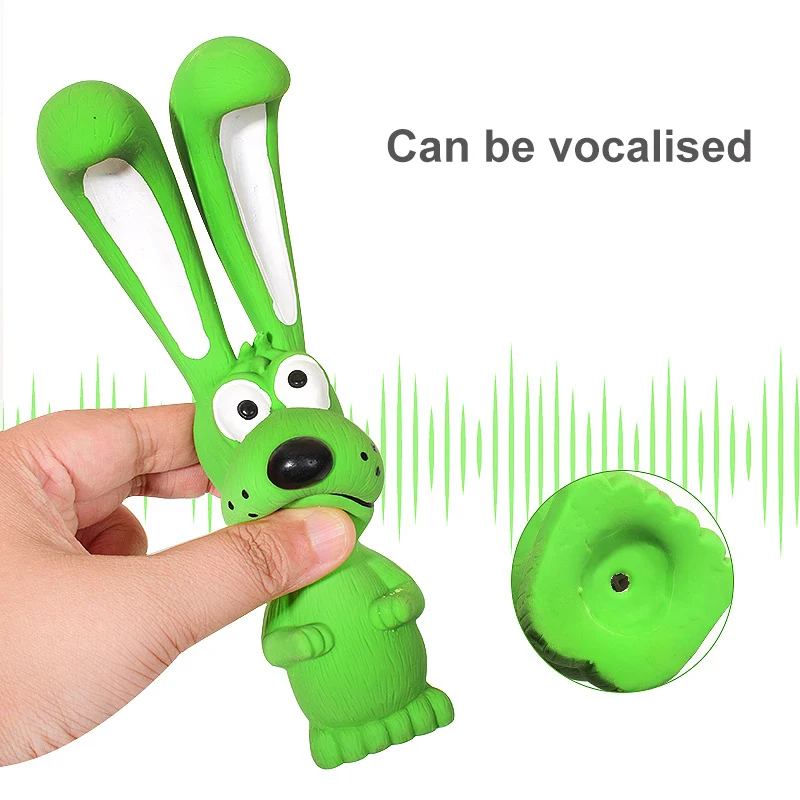 Latex Pet dog toys Squeaky Pets Chew Toys for Small Medium Dogs Bite Resistant Dog Cleaning Tooth Toys Pet Supplies 5