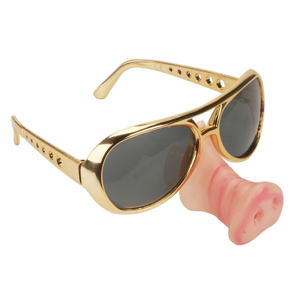 Masque Nez De Cochon Halloween - 1 Nez + 2 Oreilles En PVC, Déguisement Drôle Pour Enfants