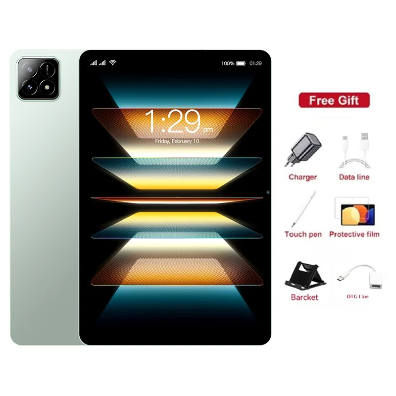Androidタブレット本体 Pad6S Pro 16RAM 1TB Android14 オリジナルのAndroid14タブレットpad6s Pro,デュアルsimカード