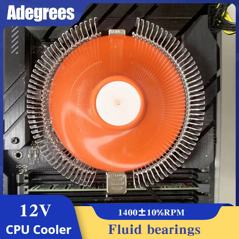 Description Picture 2 of itemCPU Cooler PC Radiator 90mm Cooling Fan 3PIN for Intel LGA 1366 1150 1151 1155 1156 1200 1700 X79 X99 AM4 AM3 2011 Ventilador