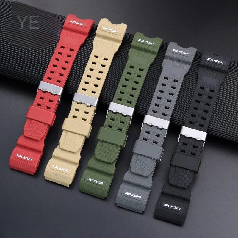 Enhanced Silicone Watchband for Casio G-SHOCK Mudmaster - Premium Men's Strap Replacement