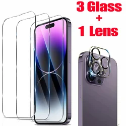 Premium Tempered Glass Screen & Camera Lens Protector - Tempered glass (iPhone 18)