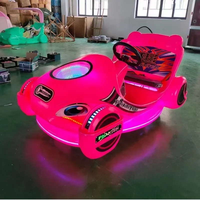 Amusement park parent-child Ride-on double children electric bumper car go-kart