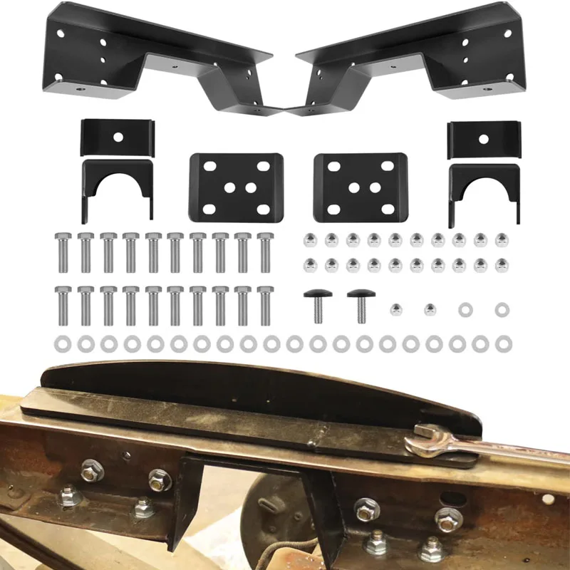 Supporto Posteriore C-Notch E Kit Flip Drop Da 6 "Per Chevy Silverado C1500 Gmc Sierra 88-98 Nuovo