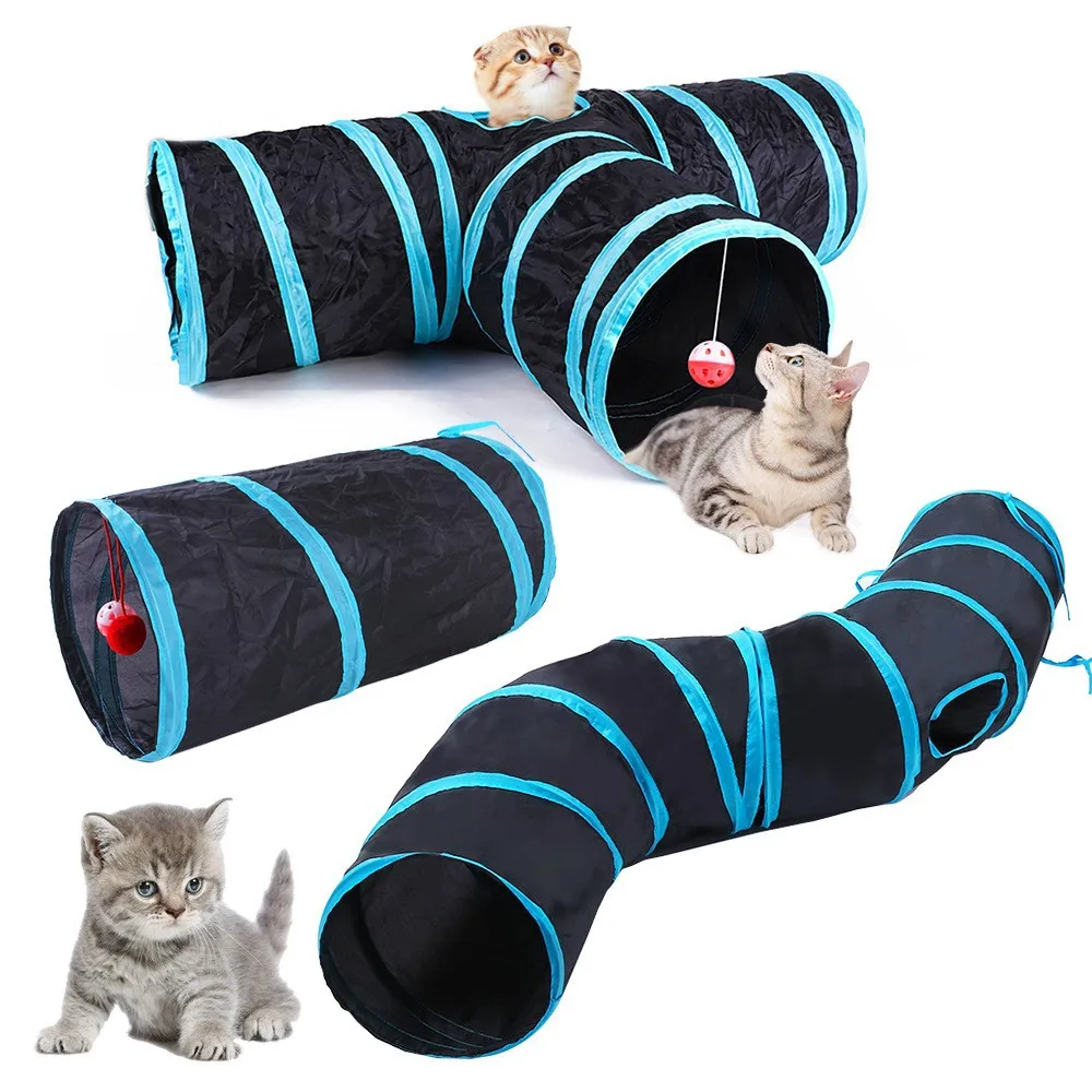 Foldable Pet Tunnel Cats, Rabbits, Guinea Pigs, Ferrets etc 2