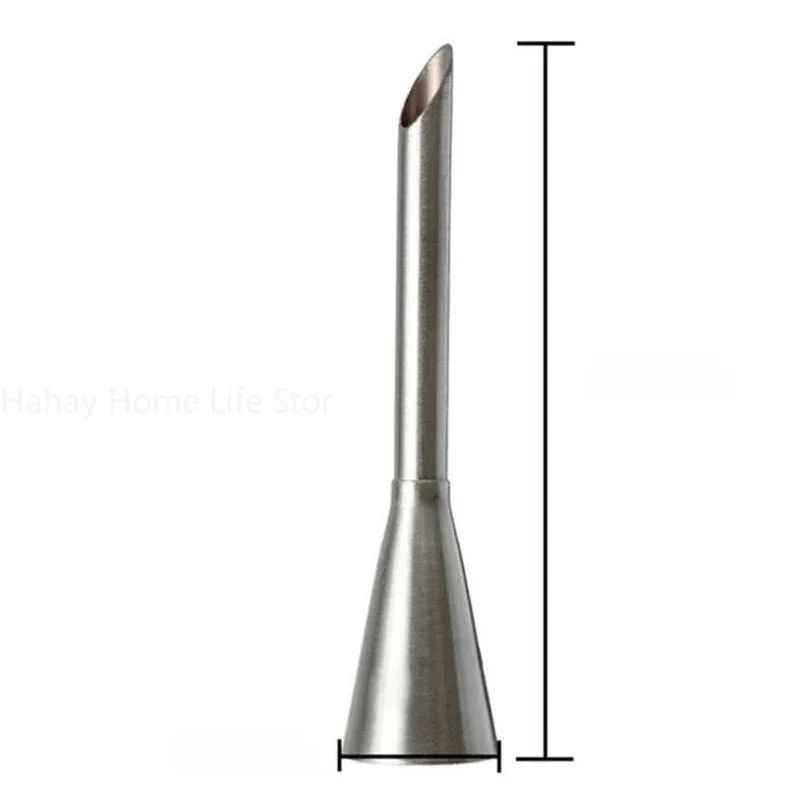 1pc Piping Bag Nozzles Stainless Steel Cupcake Cake Decorating Tips for Puff Cream Pastry Piping Nozzles Baking Supplies cake decorating tip set cake icing nozzles baking nozzle set cake decorating nozzle set