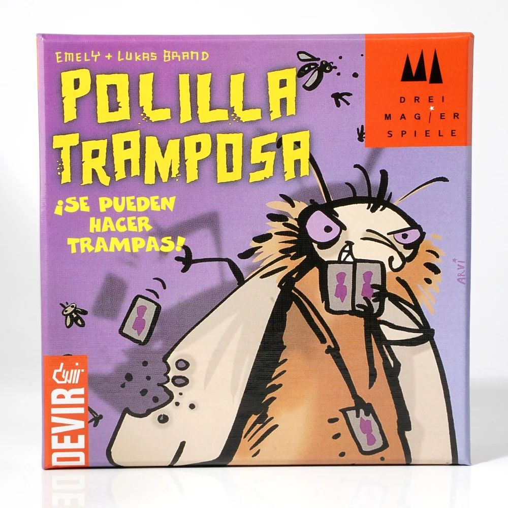 Playing Cards Mogel Motte Polilla Tramposa juego de cartas Deir-Juego de Polilla cheate (ES) Devir-Juego Tramposa Juego mesa Ju Card Games Board Games