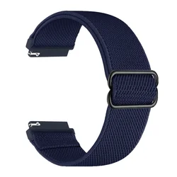 Nylon Braided Strap - 20mm/22mm Universal Bracelet Band - Suunto Run Ocean (Midnight blue)
