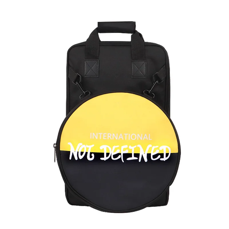 Portable Drum Pad Carry Storage Bag Holder for 10inch Dumb Backpack Percussion Accessories