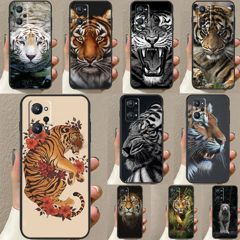 Animal Tiger Per Realme C30 C31 C33 C35 C55 C21Y Gt Neo 5 3T 2T Oneplus 11 10 9 Pro Nord Ce 3 2 Lite Case