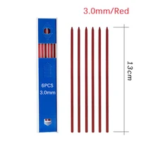 3.0MM Art Painting Pencil Set with Black/Red Leads Stainless Steel Metal Mechanical Pencil Sketch Crafting Automatic Pencils 2B 5