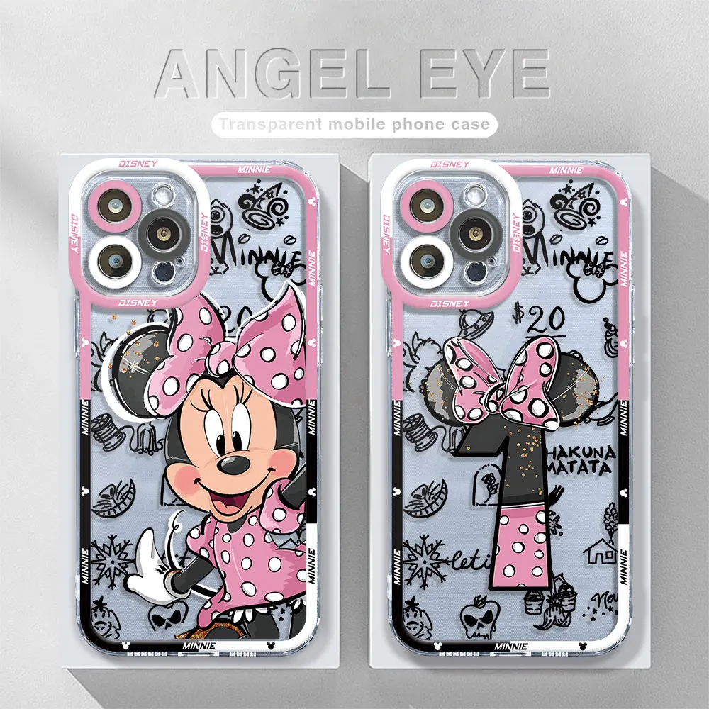 Custodia Per Telefono Per Samsung Galaxy S20Fe S23 Ultra Note 20 Ultra 10 Plus S21 S10 S22 Plus Disney Mouse Disney Minnie Cute Cover