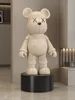 Living Room TV Cabinet Home Decoration High-end Doll Decorations, 77cm Cream Style High Violence Bear Floor Ornaments 3