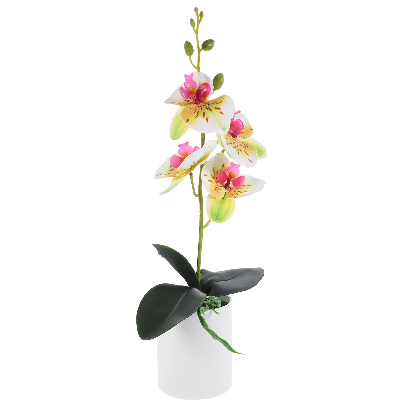 

Artificial Potted Flower Orchid Tabletop Artificial Potted Plant Decoration