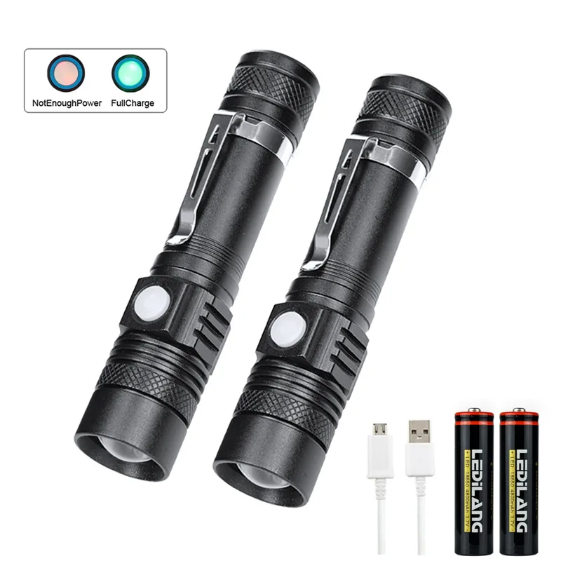 

T6 Strong Light Led Flashlight Rechargeable Portable Mini Small Household Rechargeable Waterproof Outdoor Flashlight