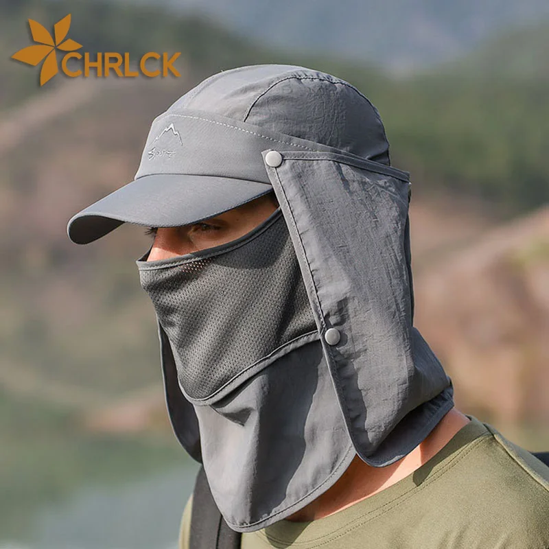 Chrlck Men Women Waterproof Fisherman Hat Large Brim Sun Block Quick Drying  Hiking Fishing Hats Summer Cap Climbing Bucket Hat - Bucket Hats -  AliExpress