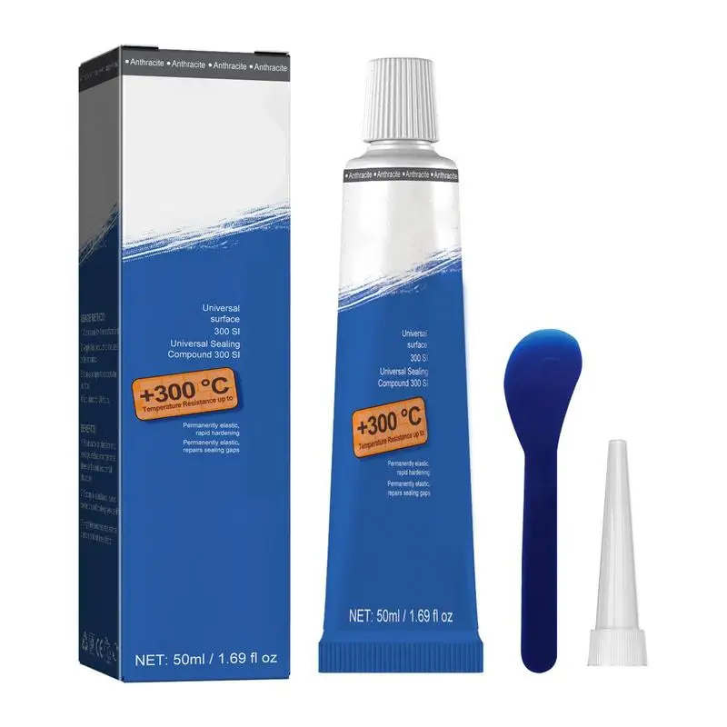 

Car Engine Sealant High Temp Engine Gasket Sealer Paste Waterproof For Car High Temperature Oil Resistant Gasket-Free Sealat