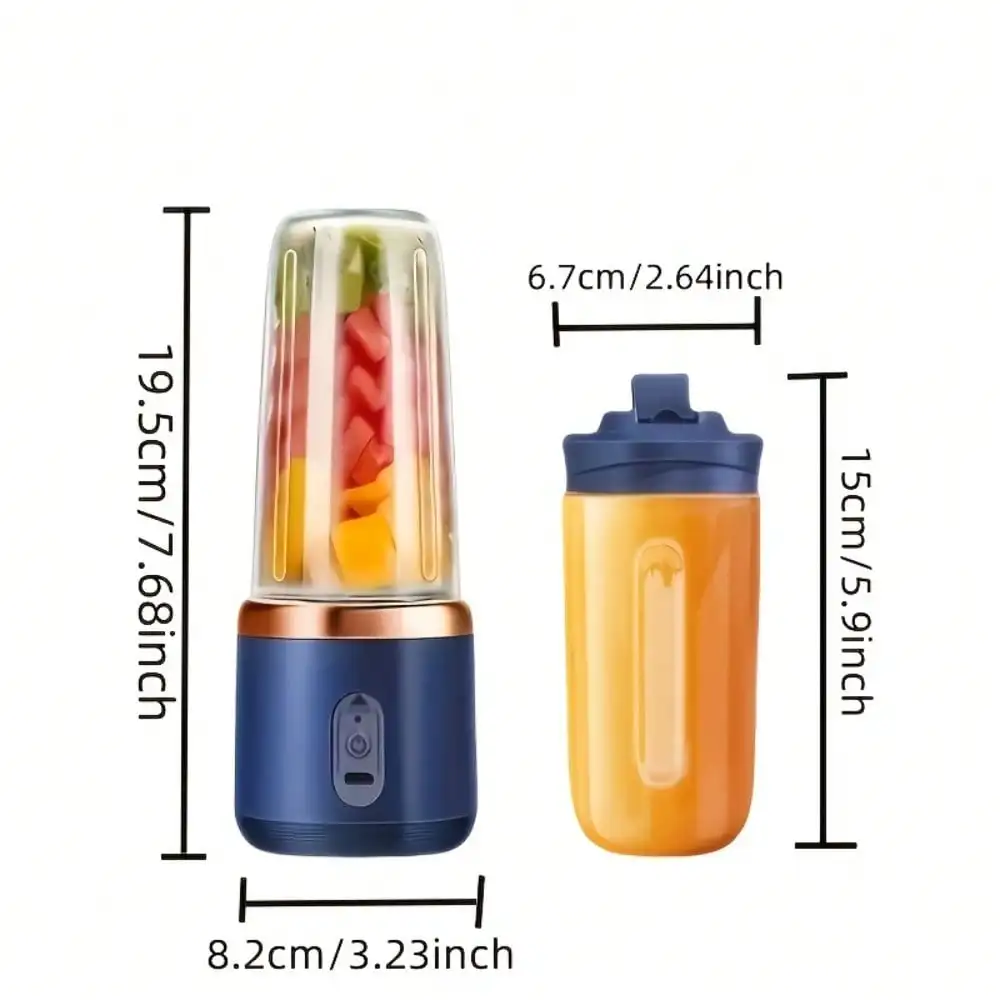 Portable USB Blender with Dual Cups 8