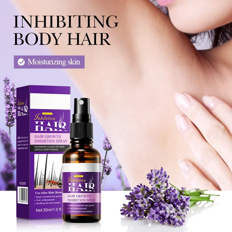 Hair Removal Cream Hair Removal Spray Hair Growth Removal Inhibitor Skin Whitening Cream Inhibits Hair Growth Whitening Safe Gentle Spray Remove Armpit Knee Leg