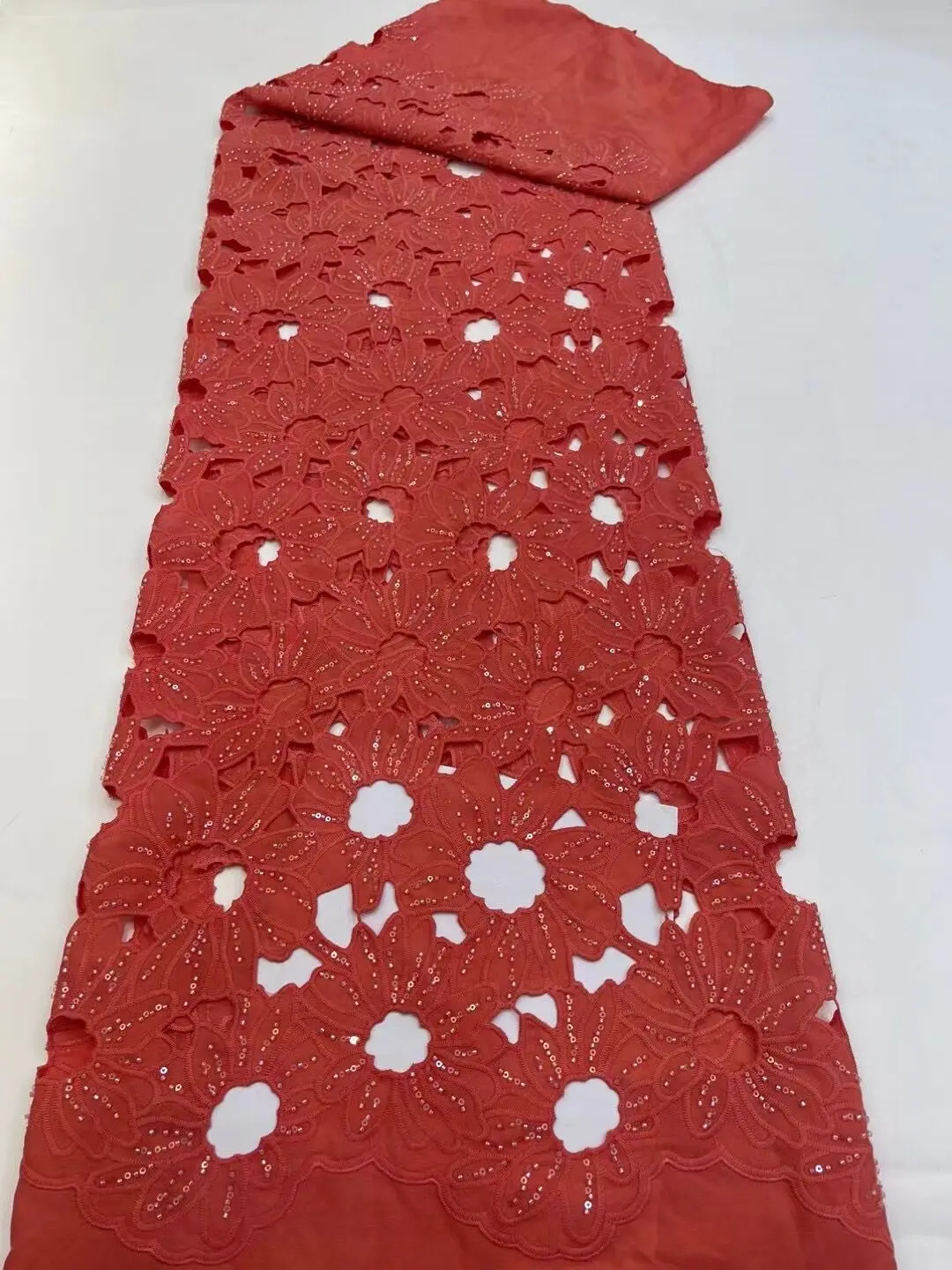 

Африканская сетчатая кружевная ткань с блестками, роскошная блестящая вышивка из бисера, тюль, кружевная ткань для Нигерии, свадебного платья, материал для шитья