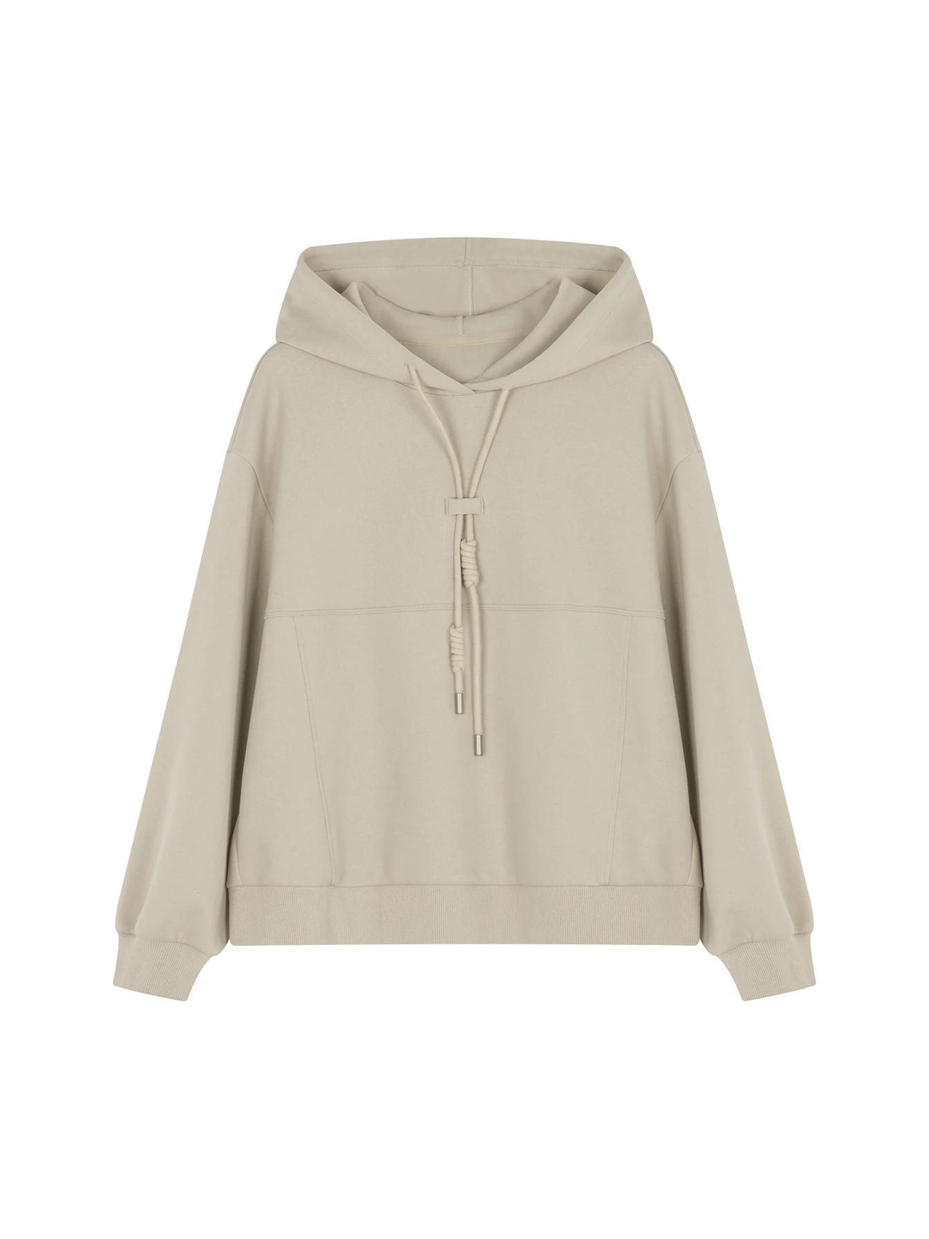 2024 Autumn New Women's Sweatshirt Design Sense Dividing Line Casual Basic Sweatshirt Simple Casual Versatile Sweatshirt