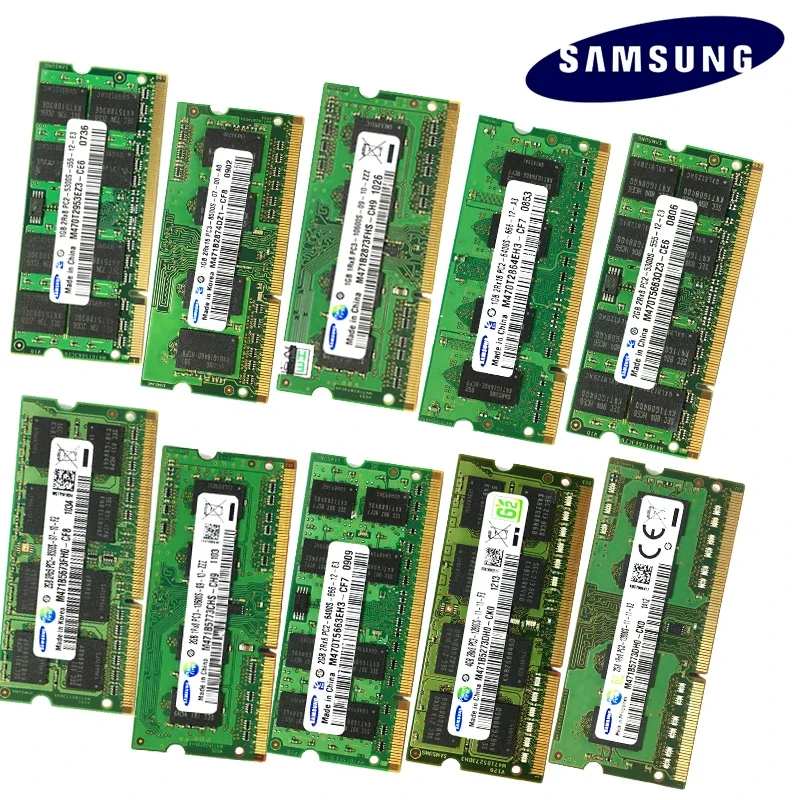 Memória Ram do Samsung-portátil Ddr4 Ddr3 Ddr2 16gb 8gb 4gb 2gb 3200 2666 2400 1866 1600 1333 1066 800 667mhz - Imagem 6