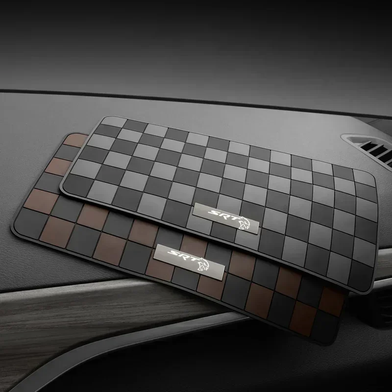 Tappetino Antiscivolo Per Auto Per Dodge Challenger Hellcat Srt Anti Slide Dash Mount Cruscotto Telefono Tappetino Per Auto Accessori Interni