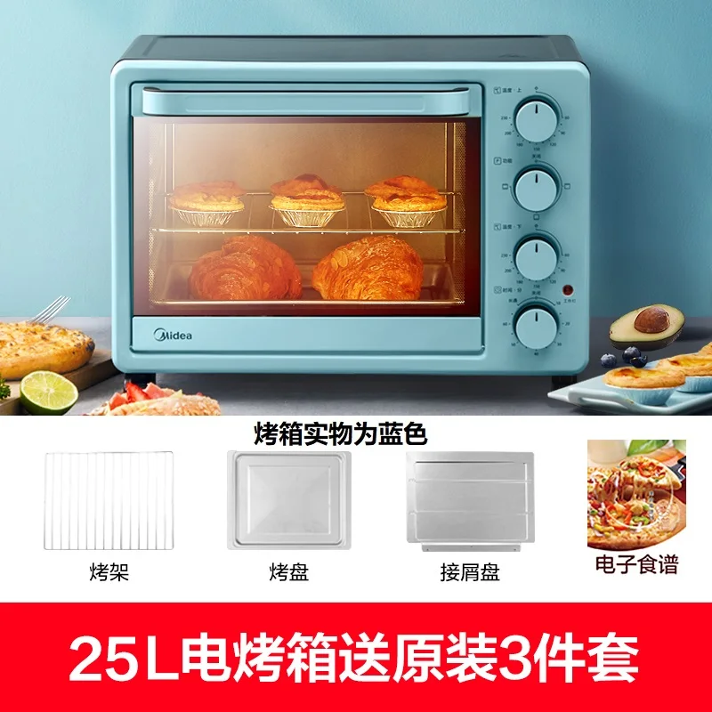 Mini Oven Midea Pt1011 Electric Oven 10 Liter Household Mini Multi-Function Baking  Cake Toaster Oven Hot Air Fryer Free Shipping - AliExpress