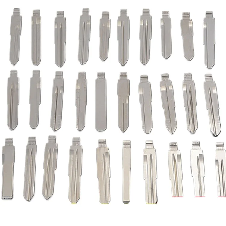 For Embryo Daquan Automotive Key Embryo Vvdi Machine KD Folding KYDZ Machine Remote Control Key Head Middle Slot Lock Head Blank