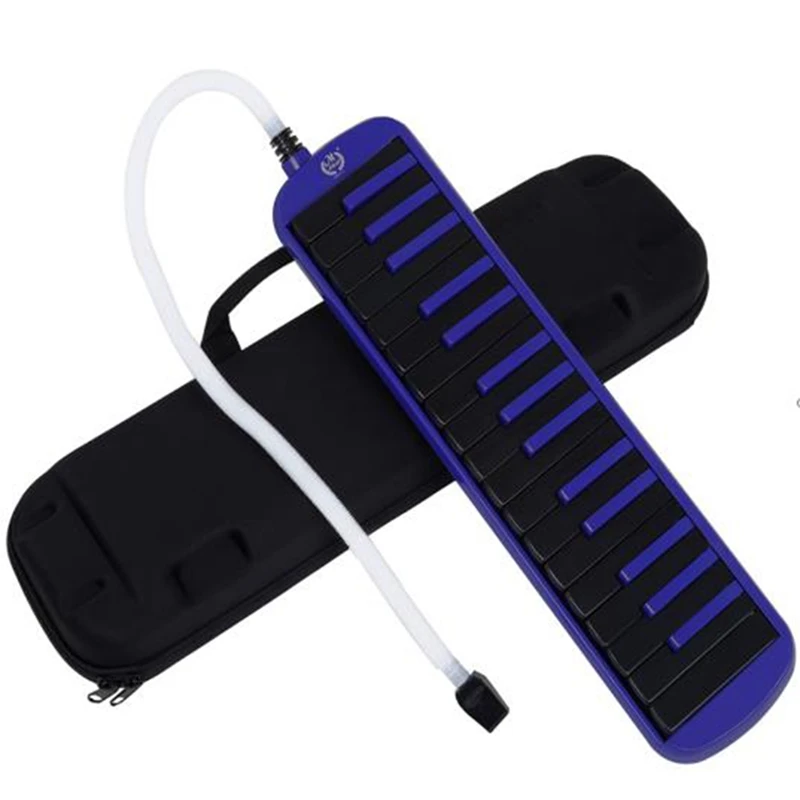 

M MBAT 32 Keys Melodica Instrument, Soprano Melodica Air Piano Keyboard Pianica,Short Mouthpieces, Carrying Bag