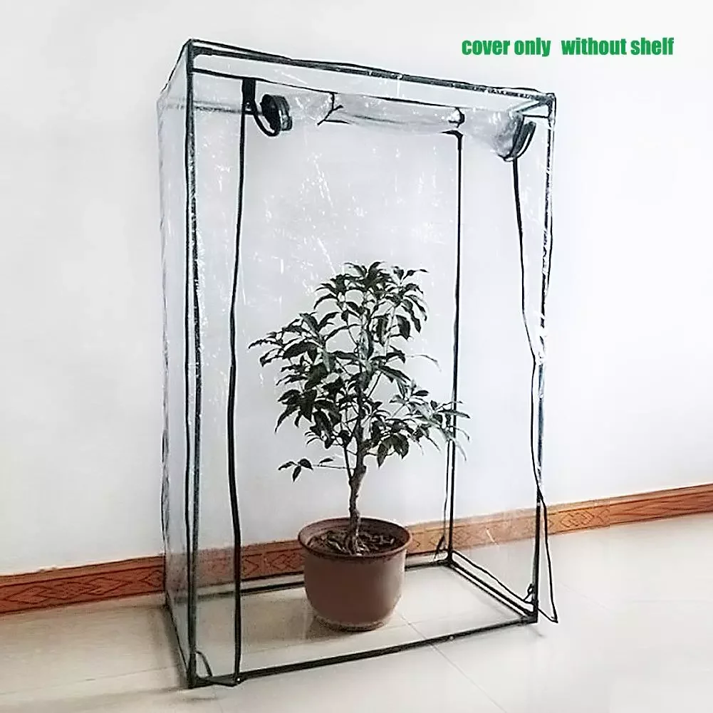 100x50 X150cm PE 온실 홈 식물 온실 방수 텐트 정원 커버 (스탠드)