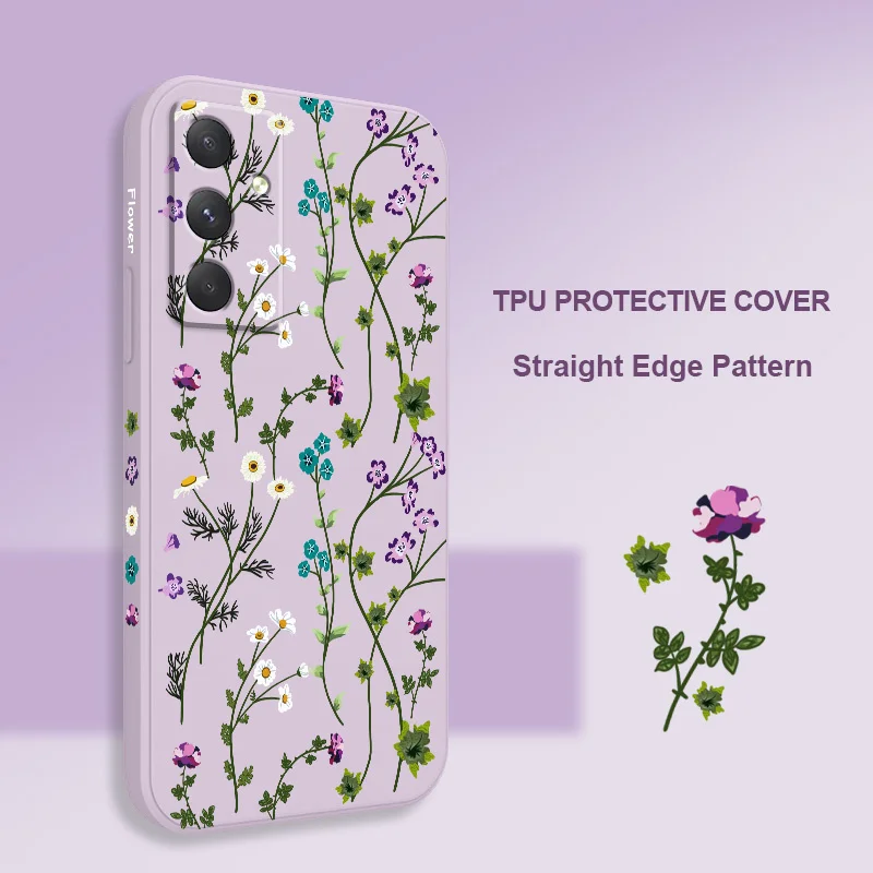 Fresh Flower Vine Design Phone Case Cover