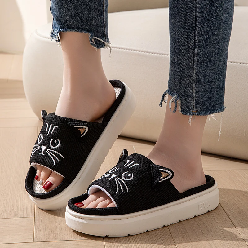 Women Casual Platform Slippers Home Spring Summer Cute Cartoon Designer Shoes for Indoor Outdoor Lightweight women slippers lightweight slippers platform slippers