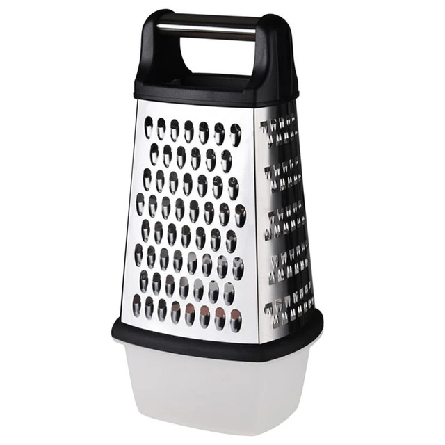 Box Grater Graters For Kitchen Stainless Steel Box Gratters 4 Sided Food  Grater Vegetable Grater For Grating Carrots Cucumbers