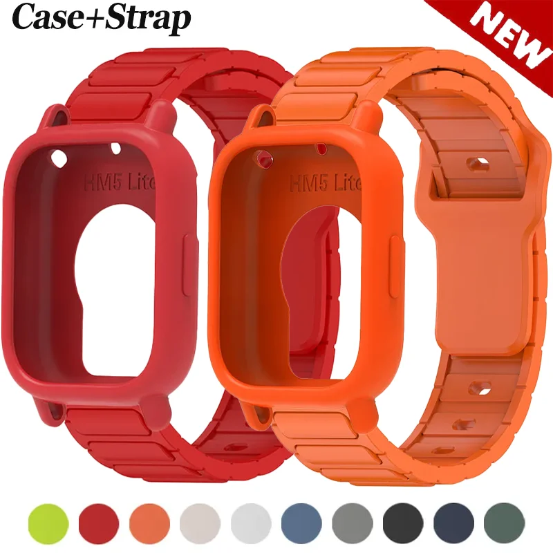 Breathable Silicone Strap with Protective Cover
