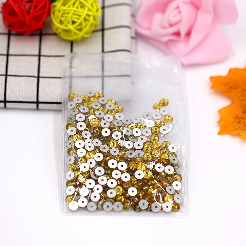 Colorful Lampwork Crystal Glass Beads Rhinestone Round Beads Jewelry Making DIY Craft Sewing On Clothes Decoration stone beads glass beads