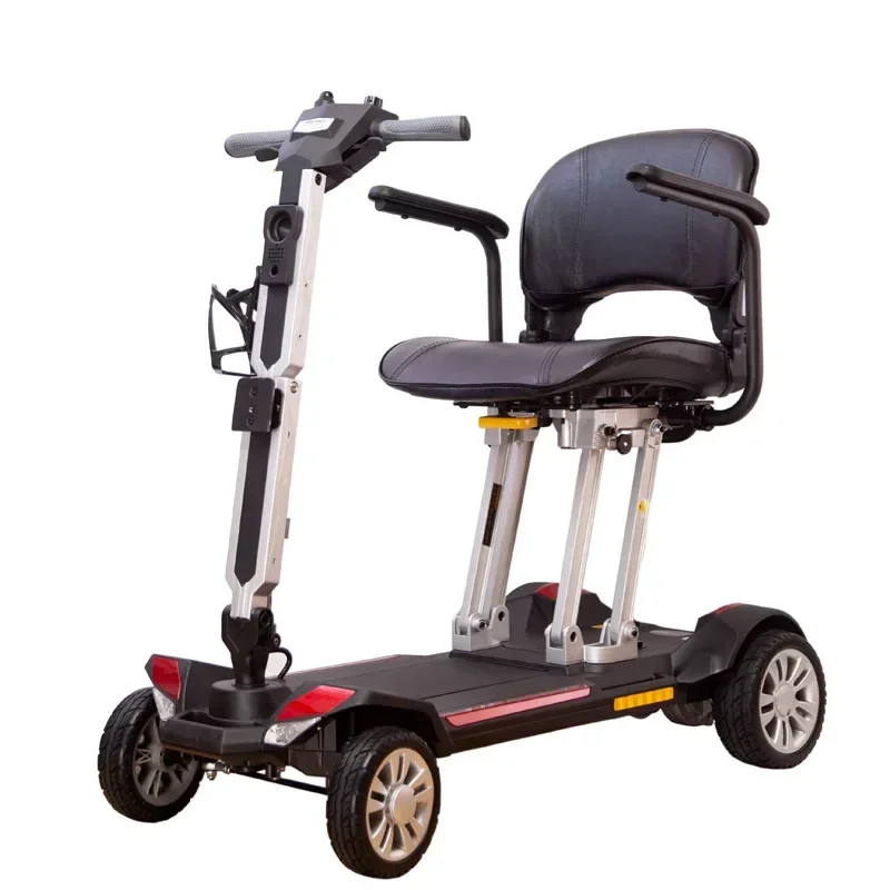 

New Lightweight Foldable Handicapped 4 Wheel Electric Mobility Scooter for Elderly