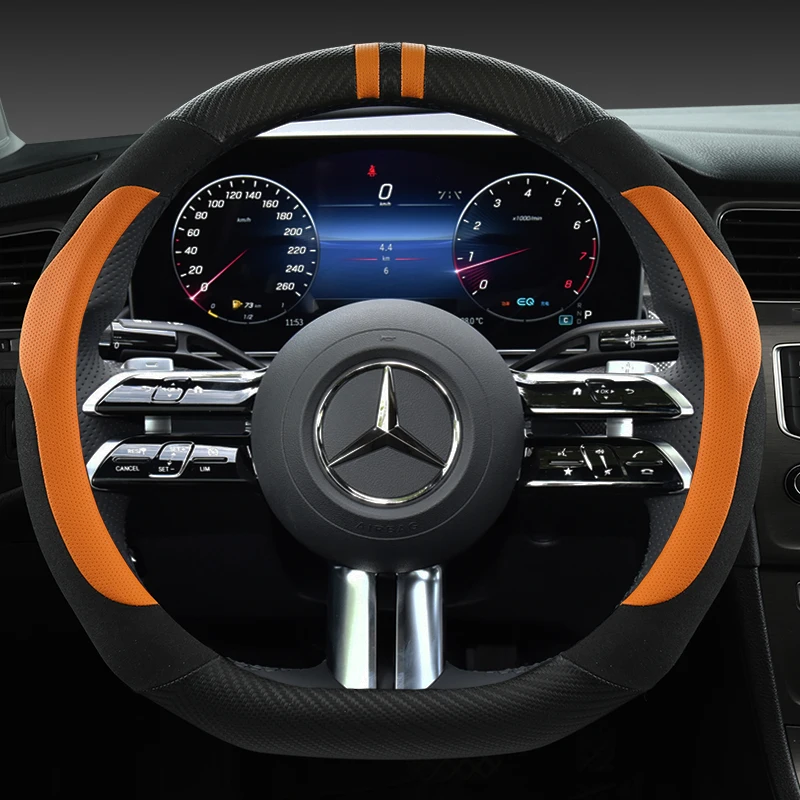 Cover TPU Portachiavi Mercedes Con Borchia Oro – Proteggi Il Telecomando!