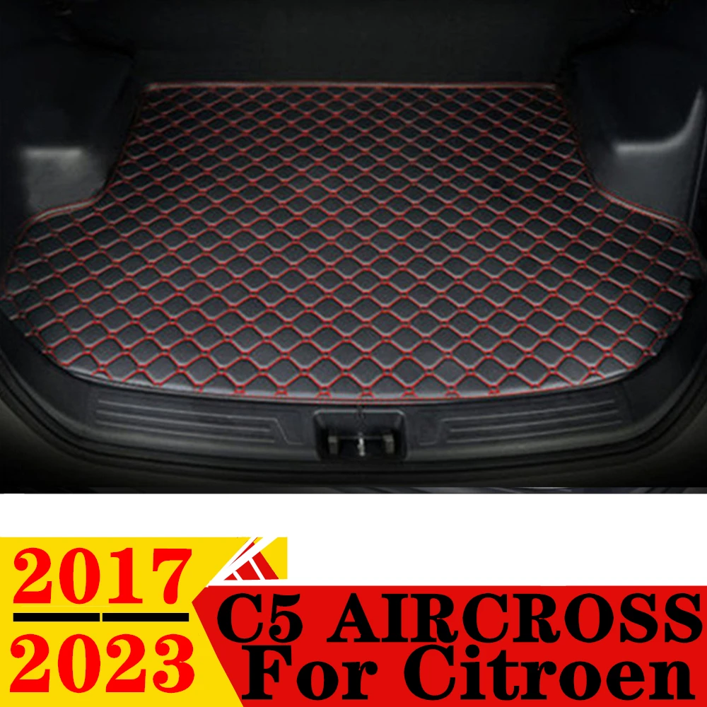 For Citroen C5 Aircross Low/High Mach 2018 2019 Car Boot Mat Rear Trunk  Liner Cargo Floor Carpet Tray Protector Accessories Mats - AliExpress