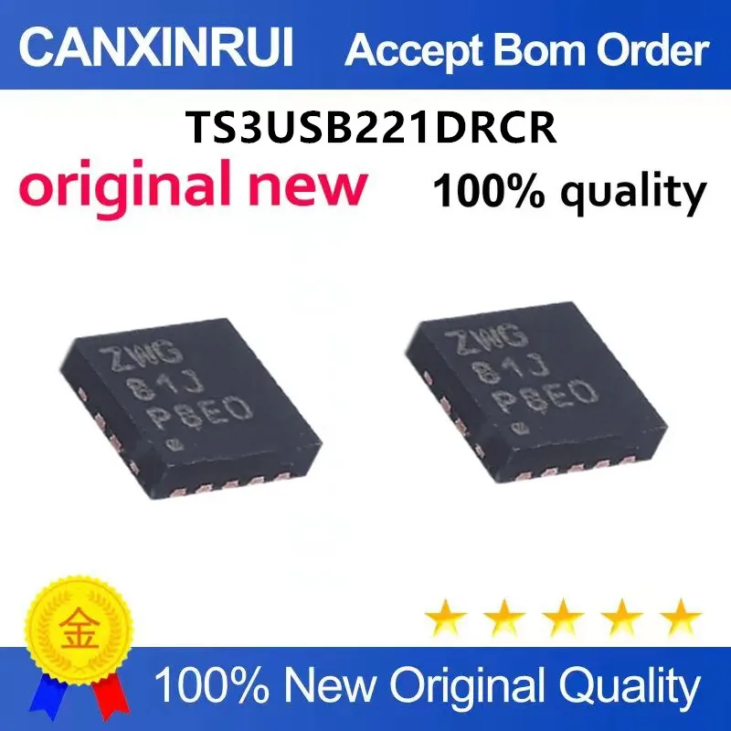 

Original New 100% quality TS3USB221DRCR ZWG SON10 Integrated circuit IC chip