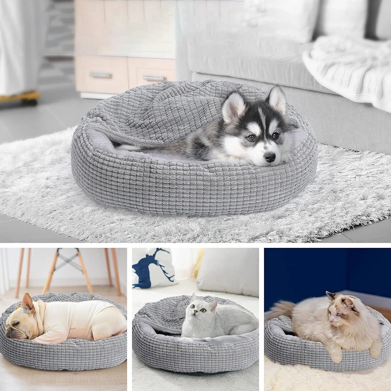 Round Pet Bed 4