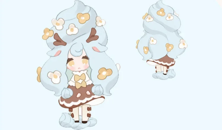 Memelo甘い王国シリーズブラインドボックス、カワイイアクション