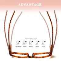 CLASAGA Reading Glasses for Women Red Fashion Wide-Legged Prescription Glasses HD High Quality Anti-Blue Light Diopter Glasses 2