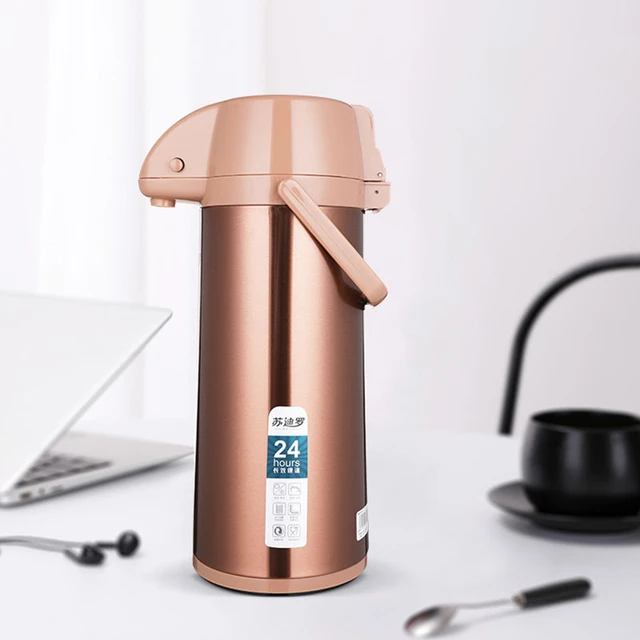 Airpot Hot & Cold Drink Dispenser, Coffee Dispenser, Stainless Steel Thermos  Urn - AliExpress