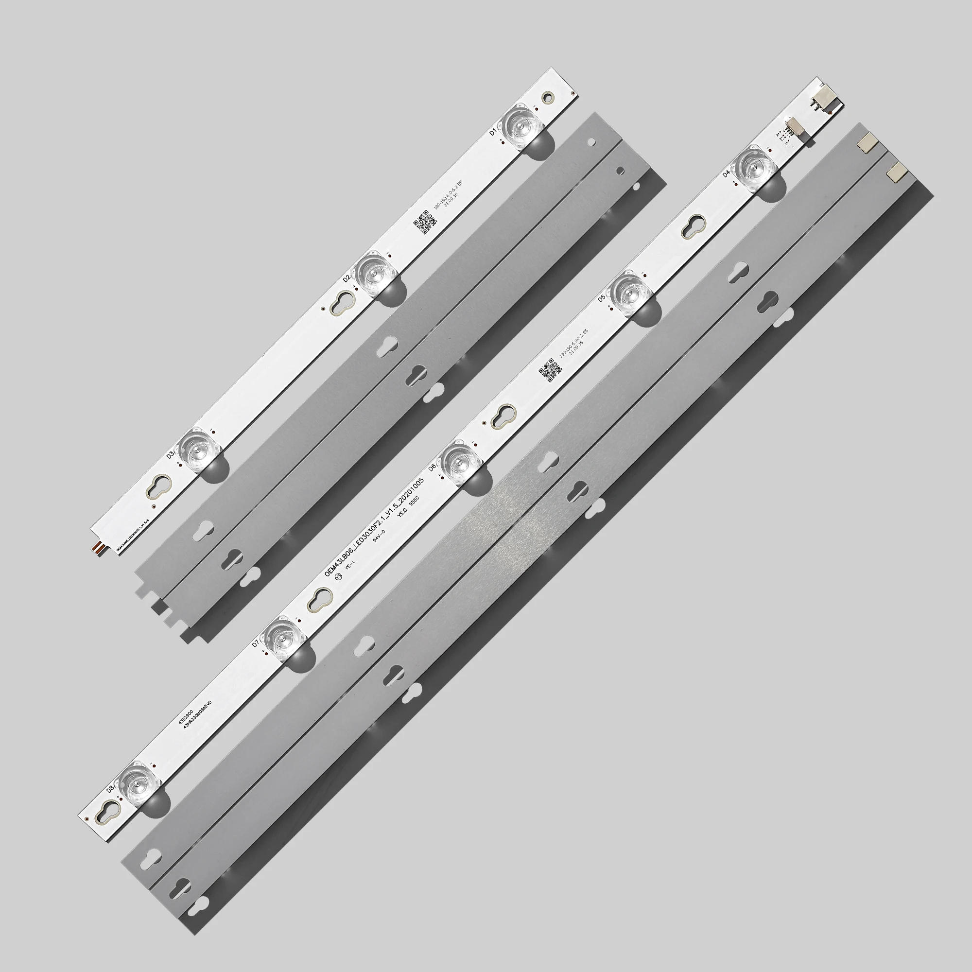 LED Ʈ Ʈ 8  TCL 43 &TVTOT_43D2900 D43A810 L43F1B L43P1A-F 43HR330M08A2 V5 Shine0n 2D02636 DS-4C-LB4308-HR02J