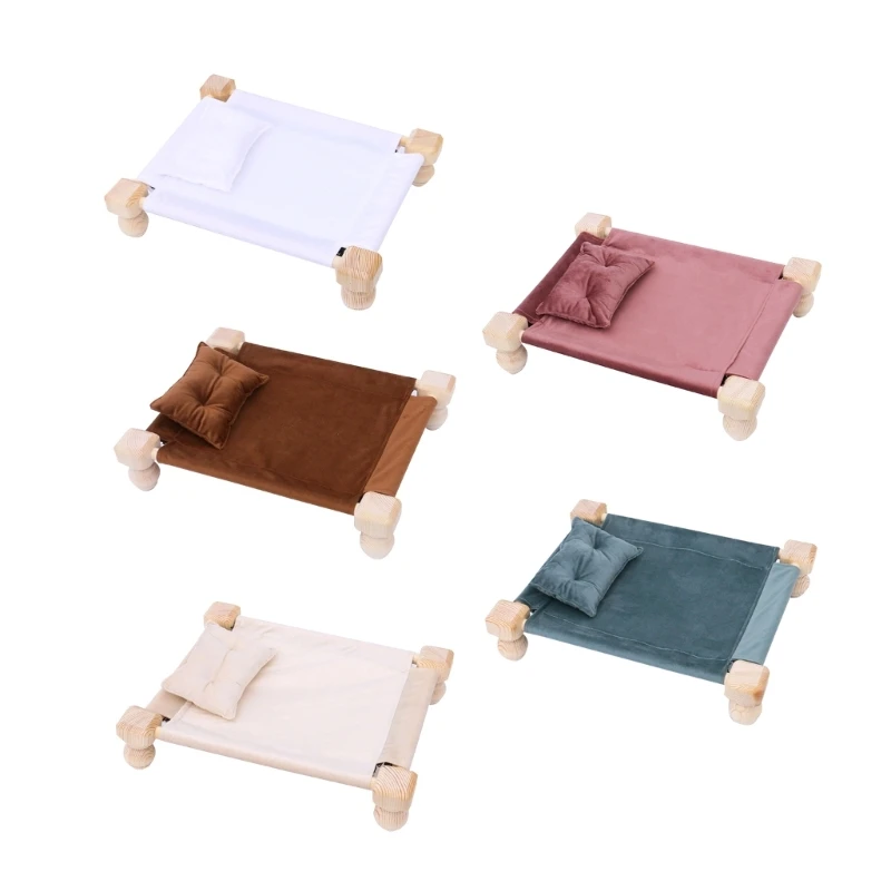 

Modern Bed Newborn Bed Rustics Baby Photo Prop Photography Prop Set for Dolls