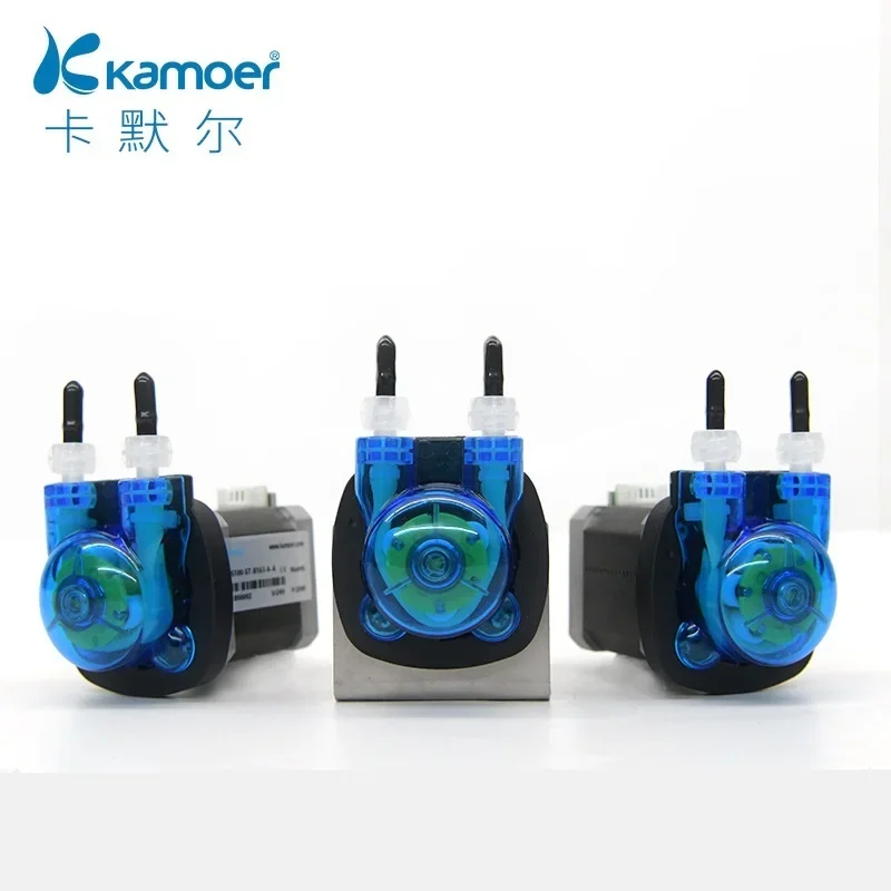 

Kamoer 24V Micro Peristaltic Pump Lab Dosing Pump Food Grade Rubber hose Stepper Motor Plate Transfer Viscous Non-viscous Liquid